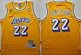 Lakers 22 Elgin Baylor Yellow Hardwood Classics Jersey,baseball caps,new era cap wholesale,wholesale hats